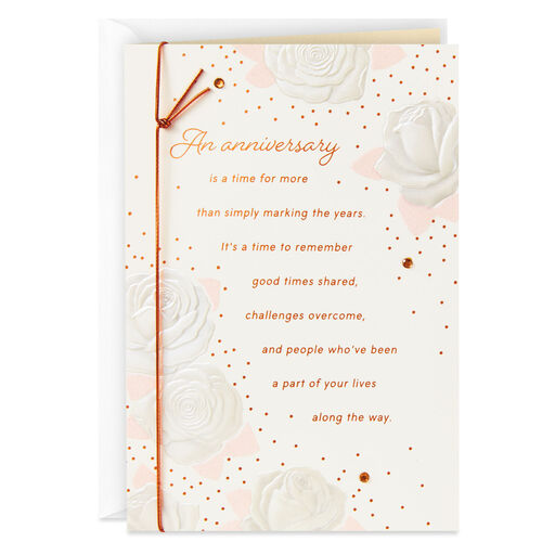 A Time for Celebrating Your Life Together Anniversary Card, 