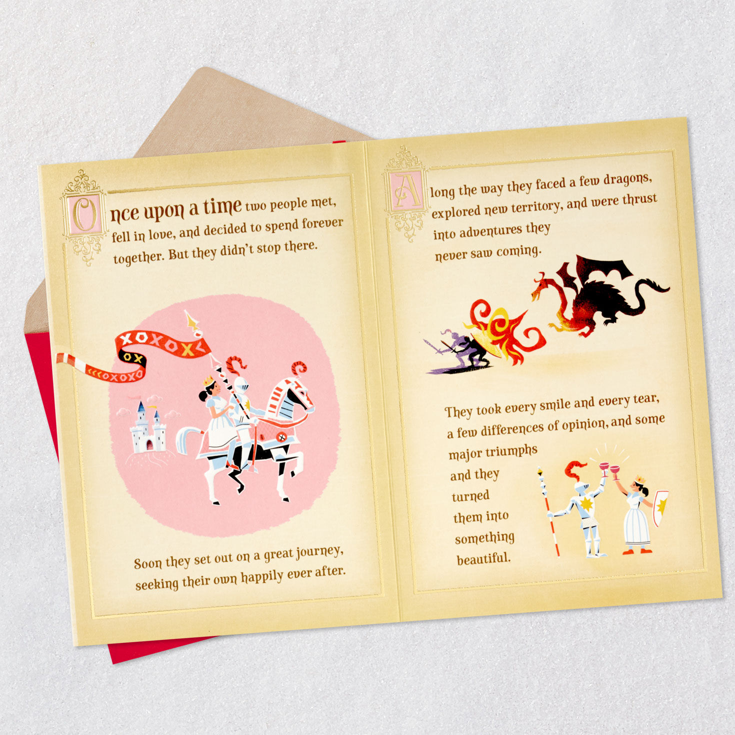 The Story of Us Romantic Love Card for only USD 8.59 | Hallmark