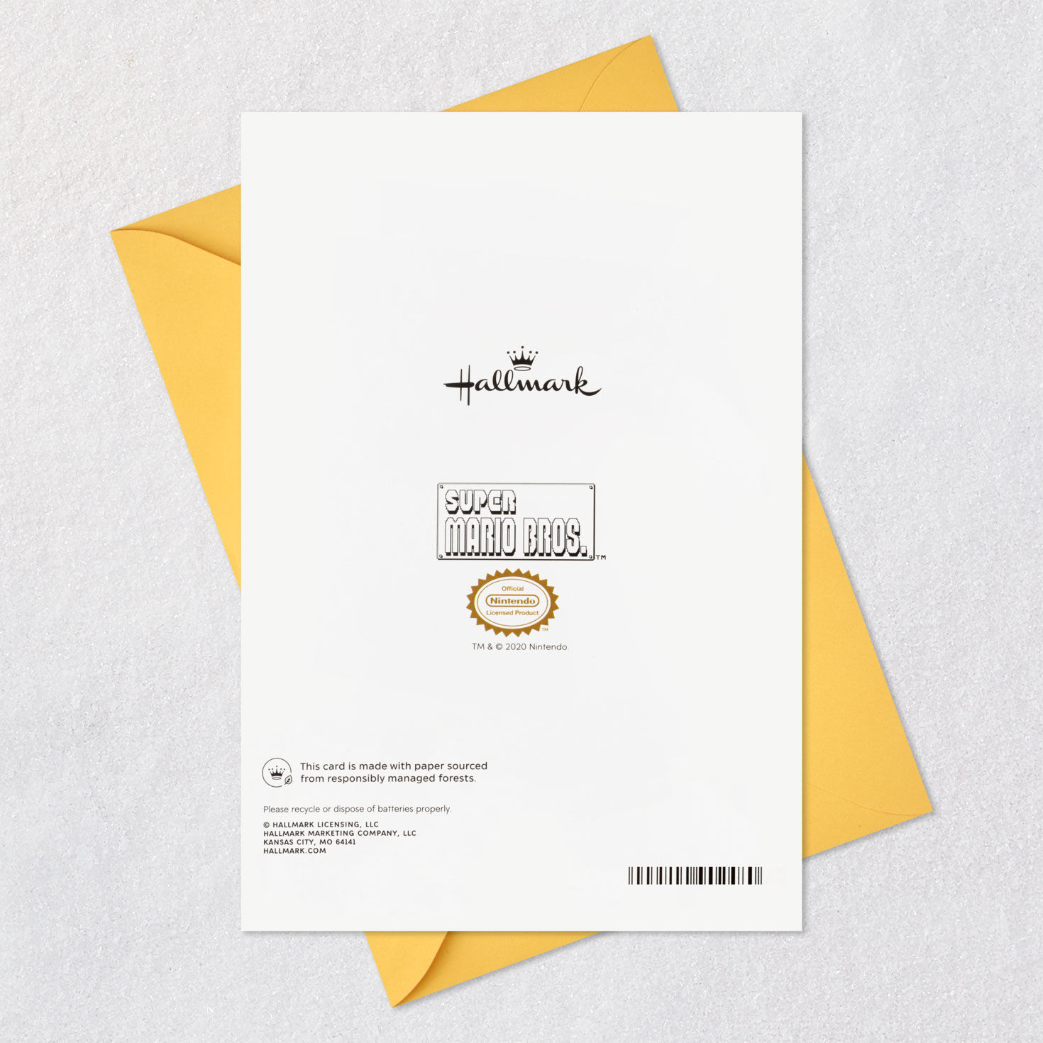 Nintendo Super Mario&trade; Advance to the Next Level Birthday Card With Light and Sound, , large image number 8