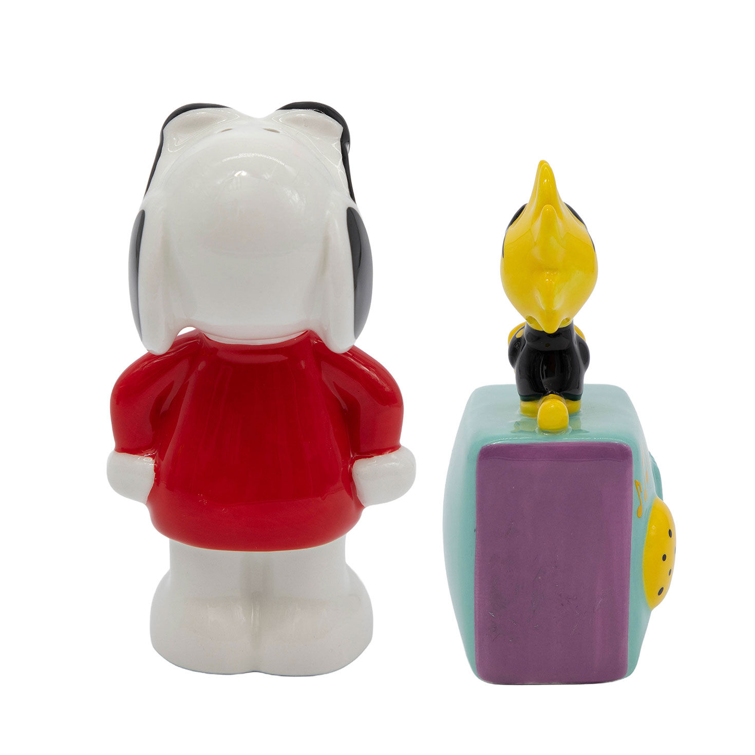 Joe Cool Snoopy and Woodstock Salt and Pepper Set back image number 2