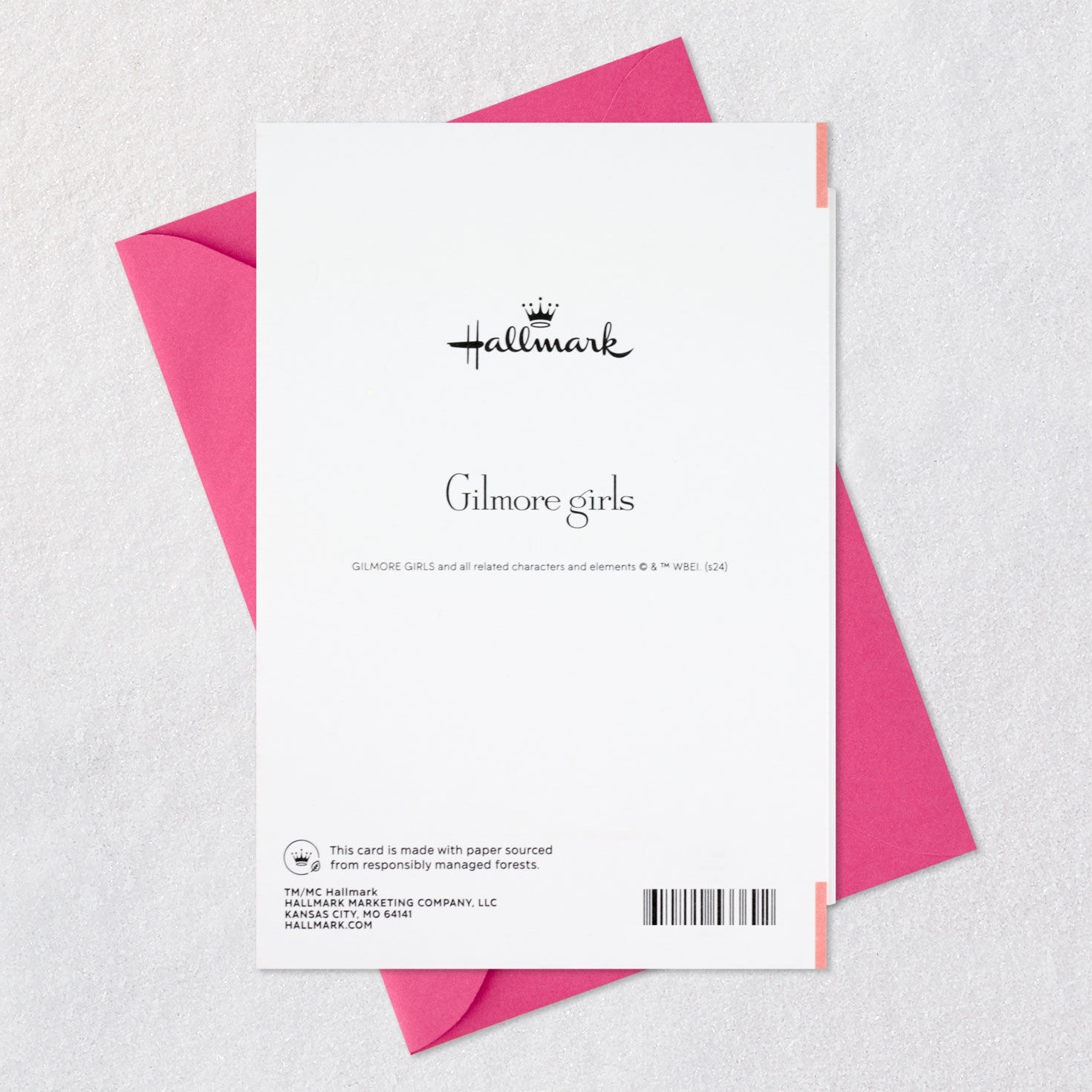 Coffee Cups Life's Short, Talk Fast Gilmore Girls Card Card Back with Envelope image number 7