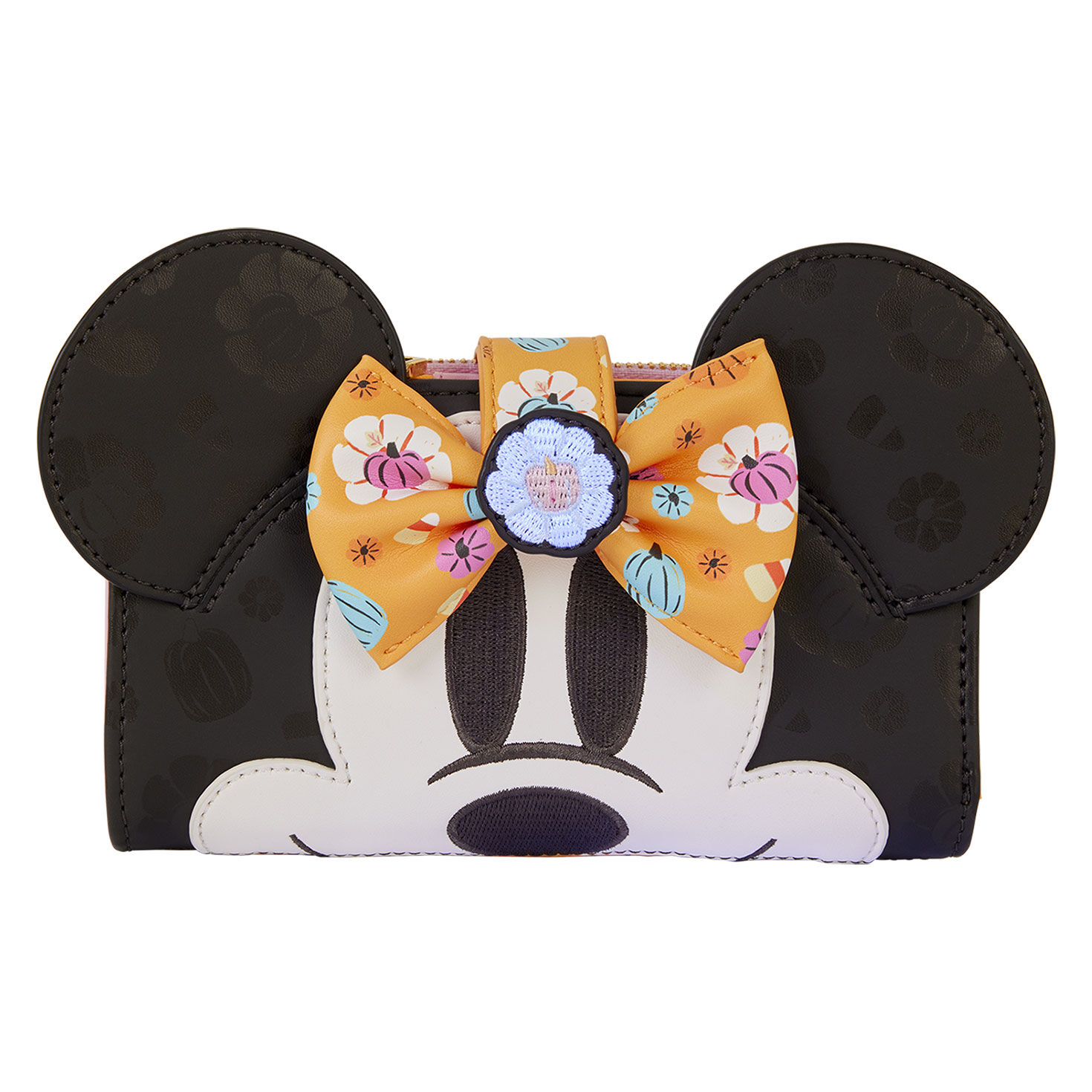 Loungefly Disney Minnie Mouse Pumpkin Zip-Around Wallet