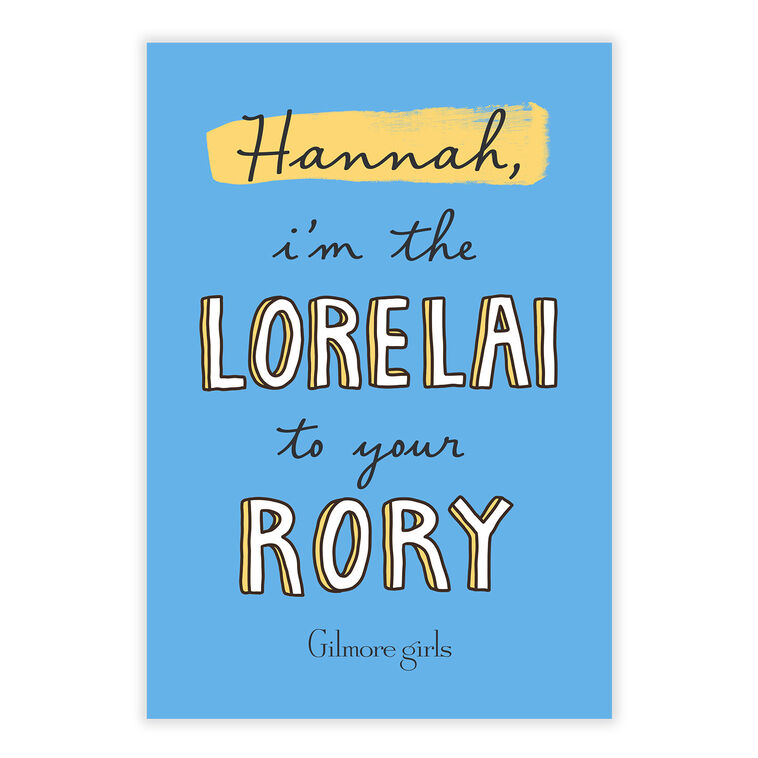 Gilmore Girls The Lorelai to Your Rory Custom Card, , large image number 8