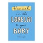 Gilmore Girls The Lorelai to Your Rory Custom Card, , large image number 8