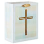 Gold Cross on Pastel Medium Gift Bag back image number 6