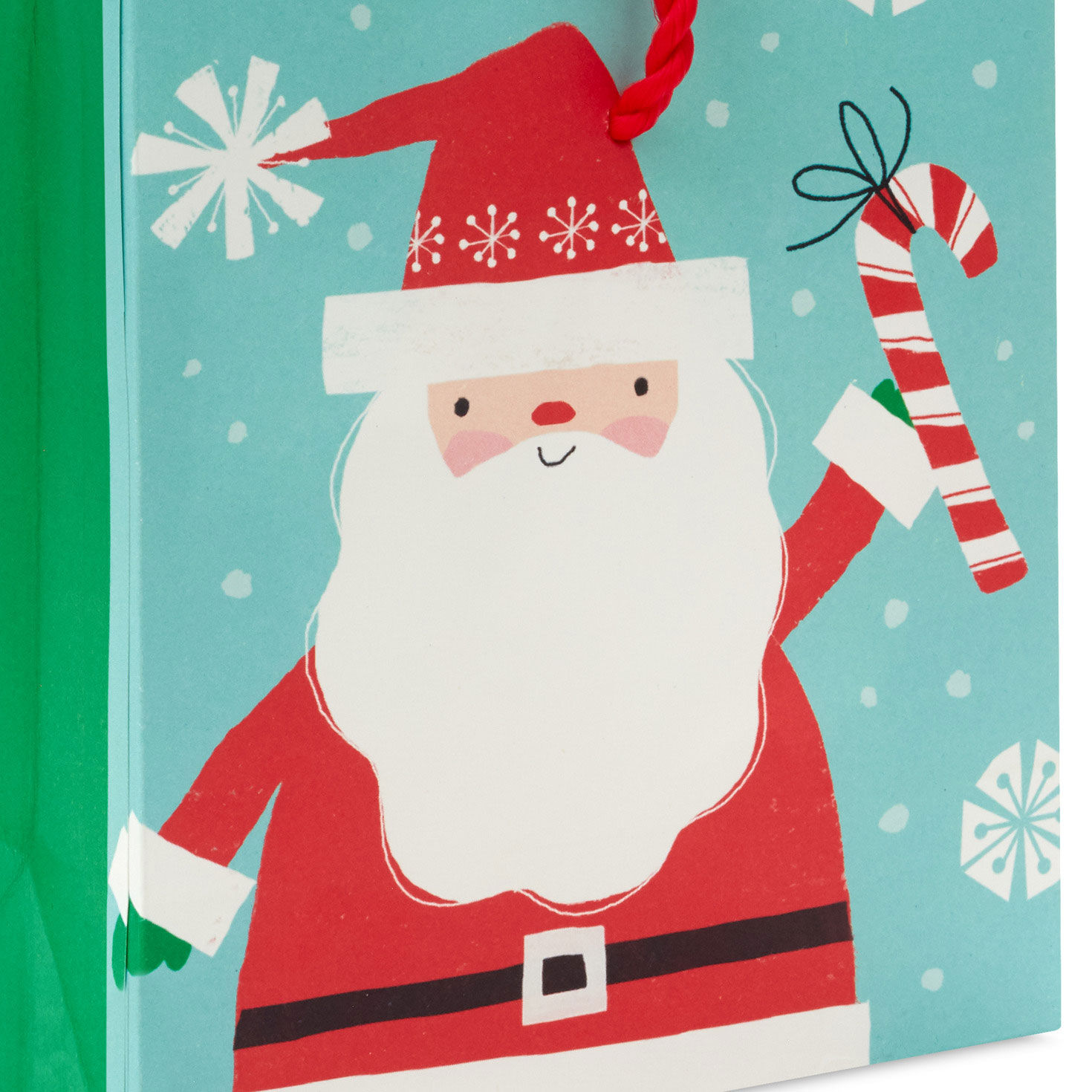 Merry and Bright 3-Pack Christmas Gift Card Bags closeup detail image number 5