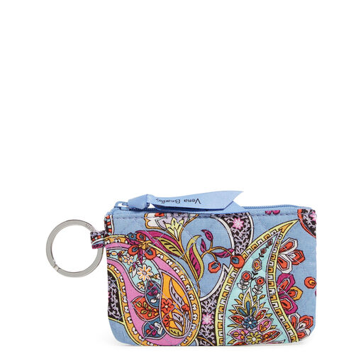 Vera Bradley Zip ID Case in Provence Paisley, 