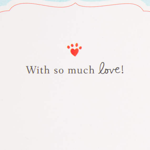 Much Love Dog and Cat With Hearts 3D Pop-Up Valentine's Day Card, , large image number 4