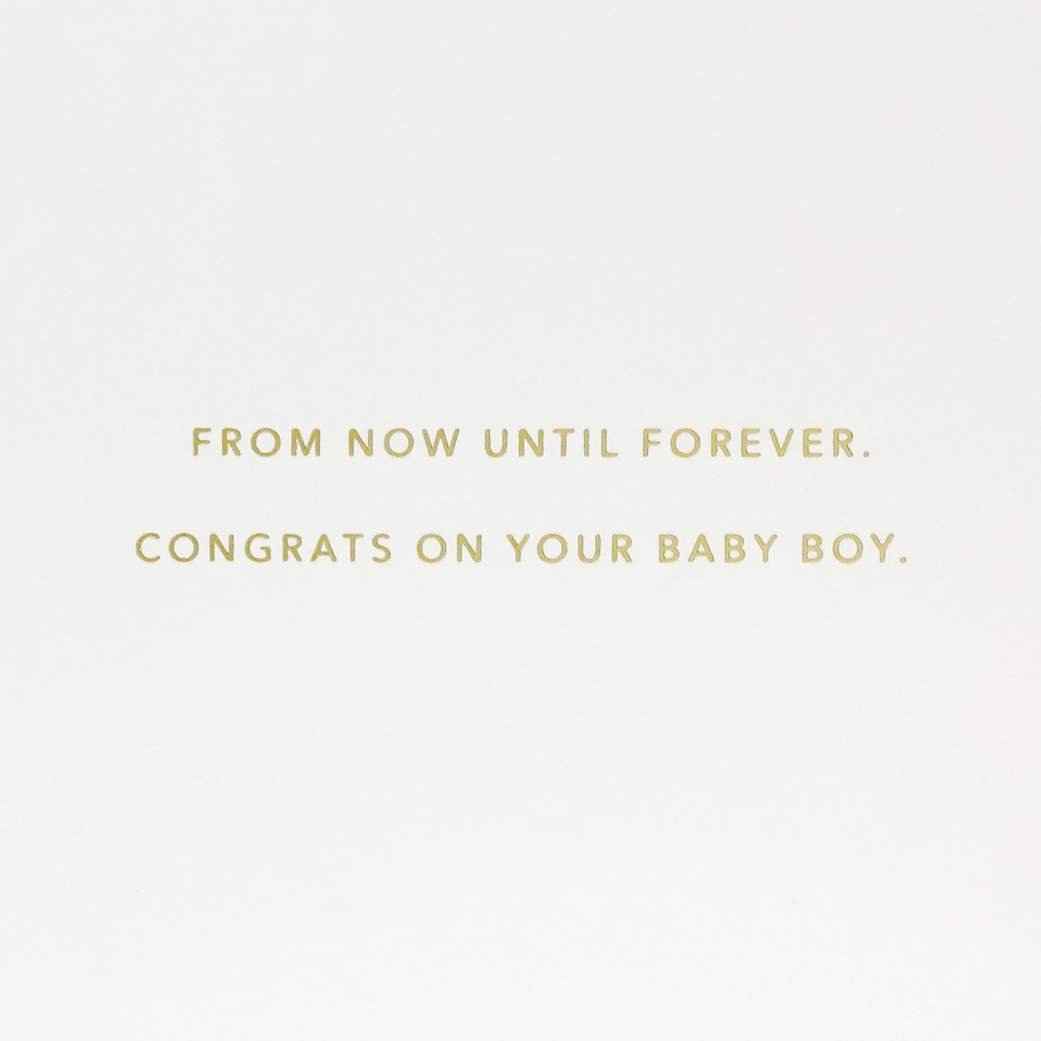 Toys Books and Clothes New Baby Boy Congrats Card Sentiment image number 2