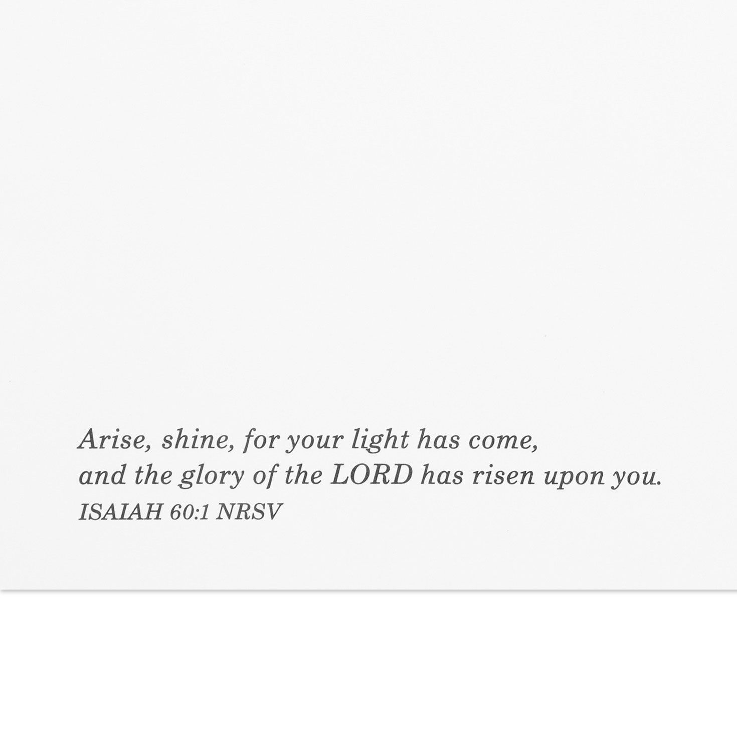 Horse and Snow DaySpring Religious Christmas Cards scripture image number 5