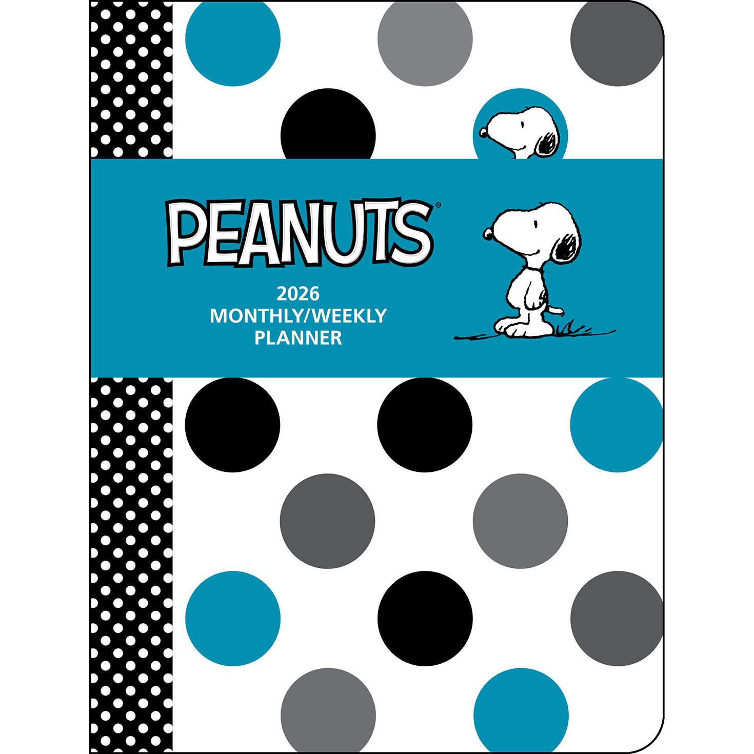 Peanuts 2026 12-Month Weekly and Monthly Planner