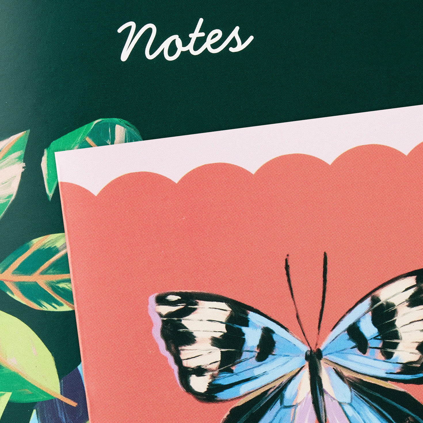 Lacey Chabert Leaves and Butterfly Notebook Set upclose view image number 5