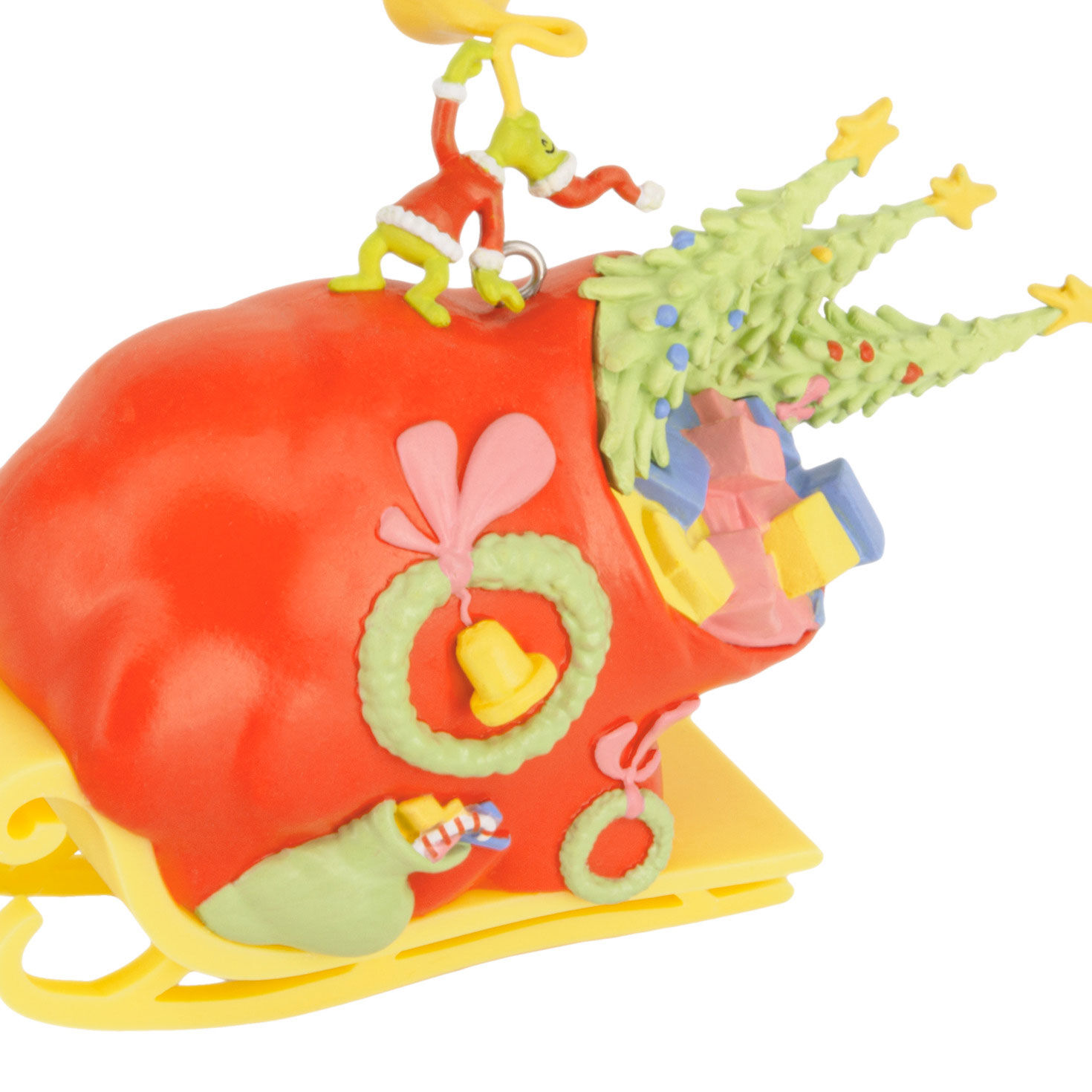 Dr. Seuss's How the Grinch Stole Christmas!™ Grinch on Sleigh Hallmark Ornament for only USD 11.49 | Hallmark