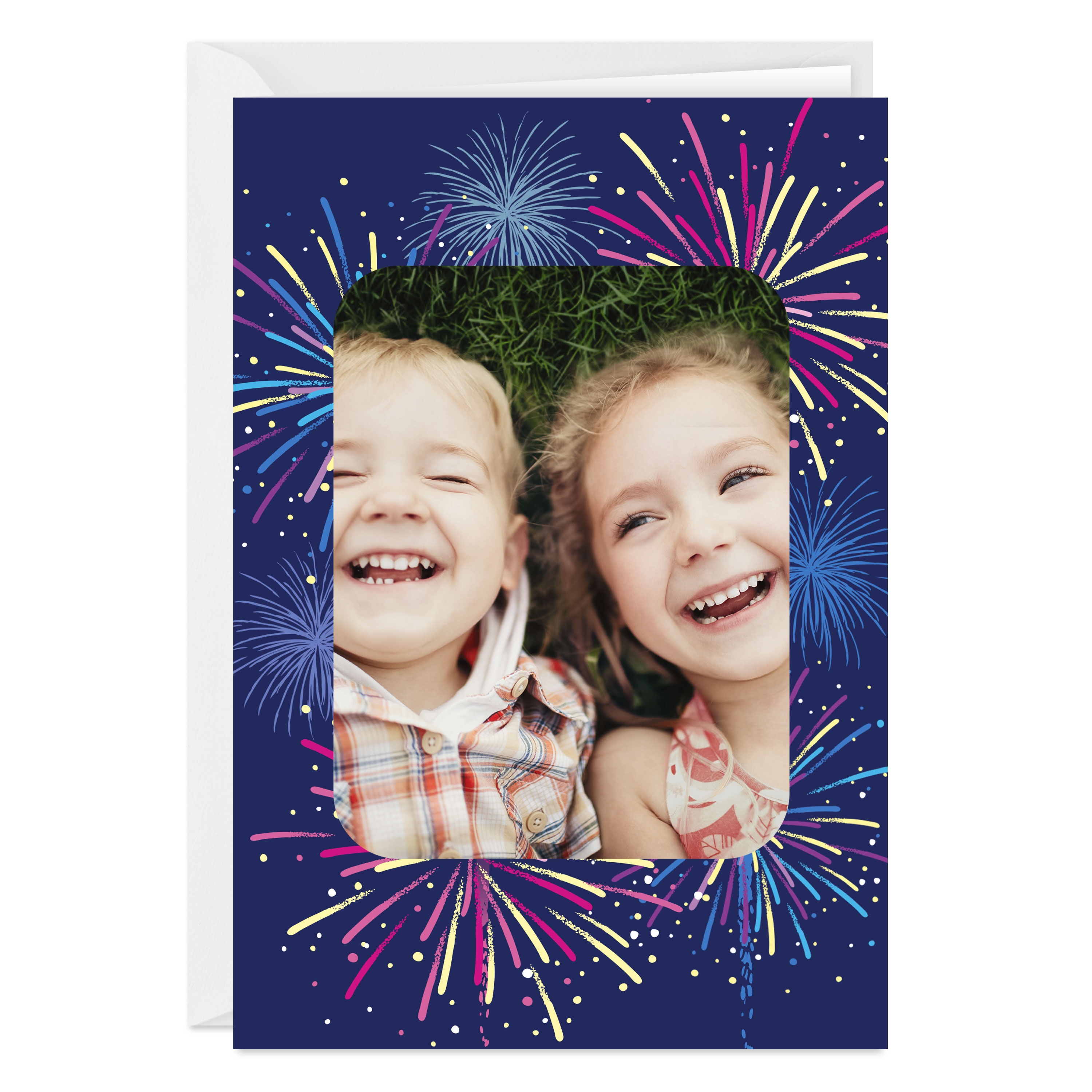 Fireworks Custom Celebration Card for only USD 4.99 | Hallmark