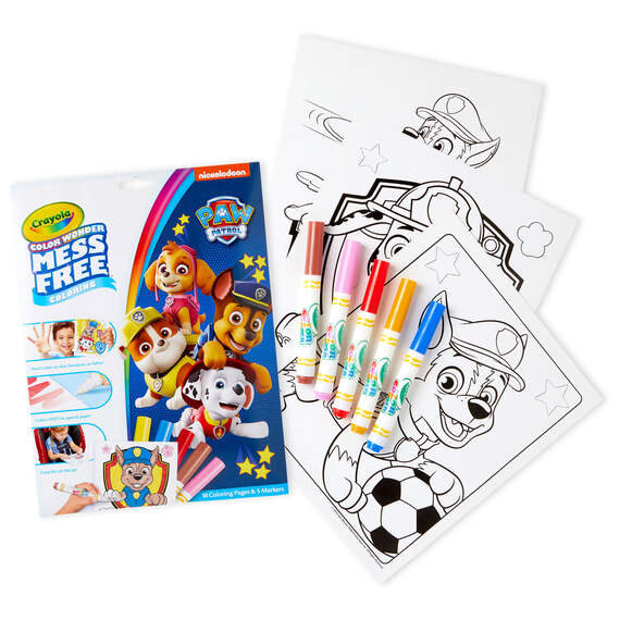 Crayola® Color Wonder Paw Patrol Coloring Set, , large image number 2