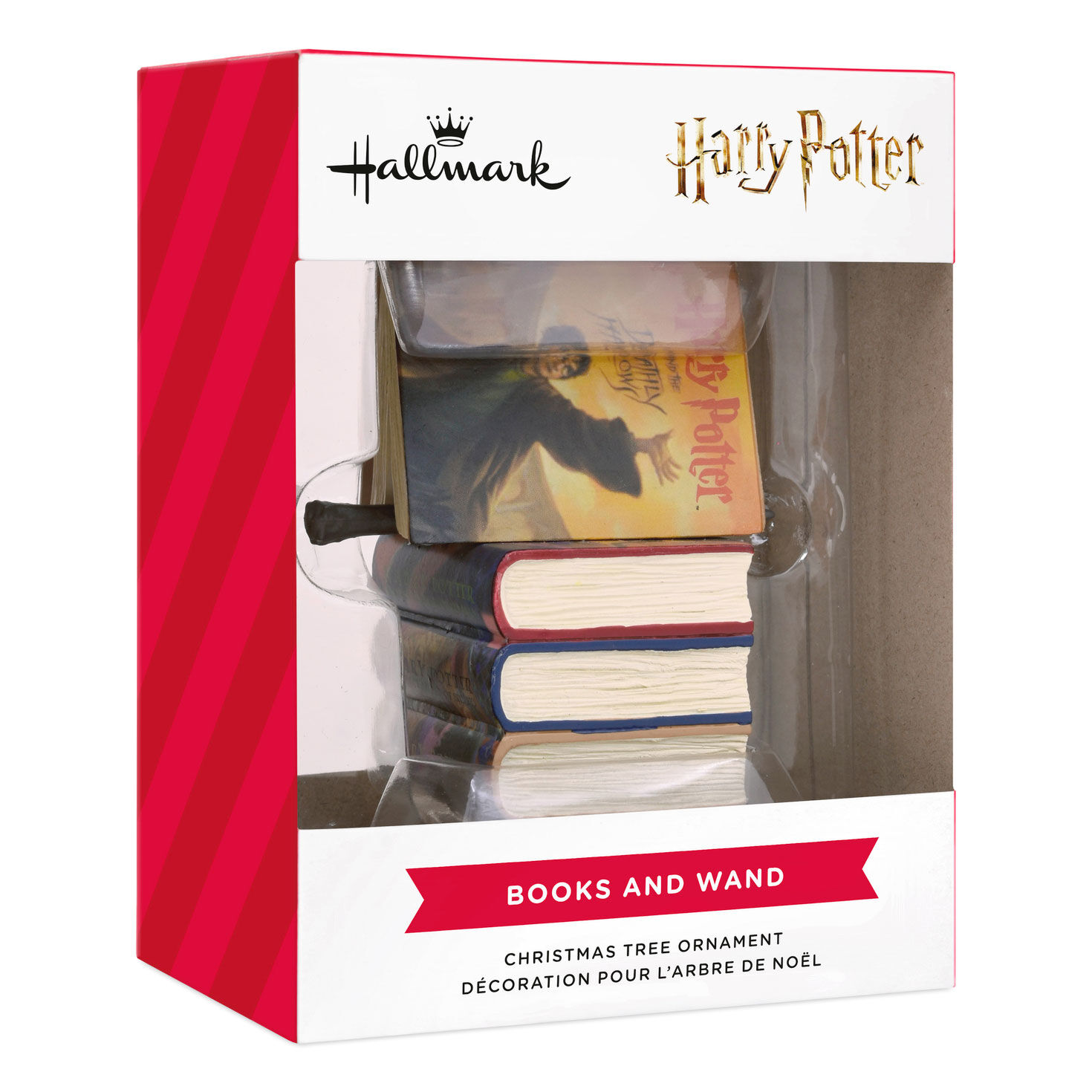 Harry Potter Stacked Books Christmas Ornament package front image number 5