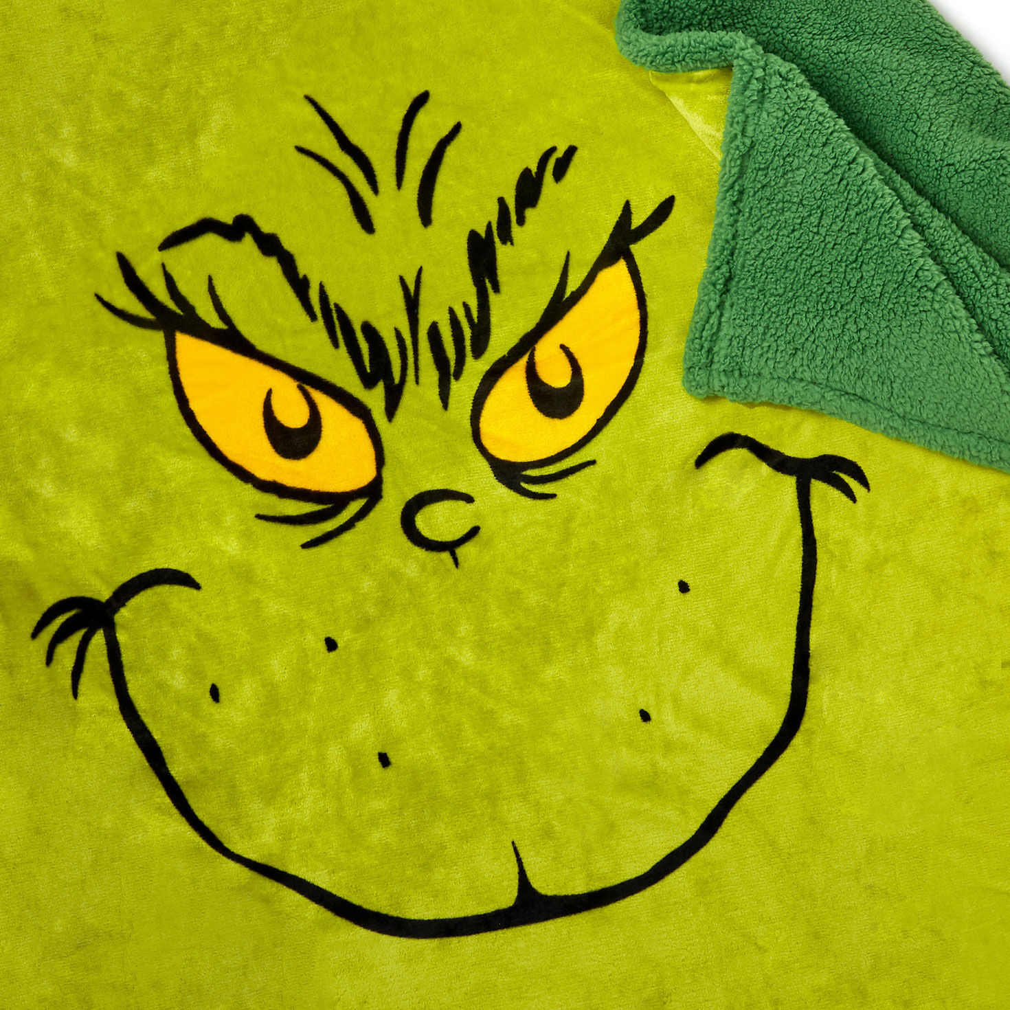 Dr. Seuss's How the Grinch Stole Christmas!™ Grinch Hooded Blanket, 70x50 for only USD 49.99 | Hallmark