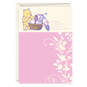 Disney Winnie the Pooh, Piglet and Eeyore New Baby Girl Card, , large image number 1