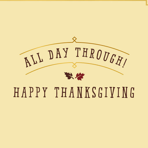 Peanuts® Snoopy Hugs to You Thanksgiving Card, 