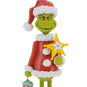 Grinch Nutcracker Christmas Ornament closeup view image number 5