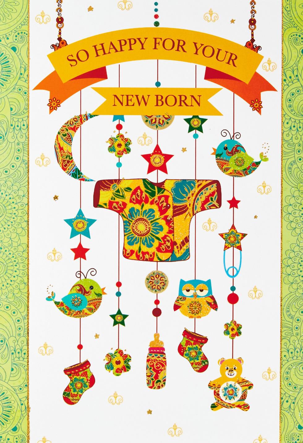 Little Bundle of Sunshine New Baby Card