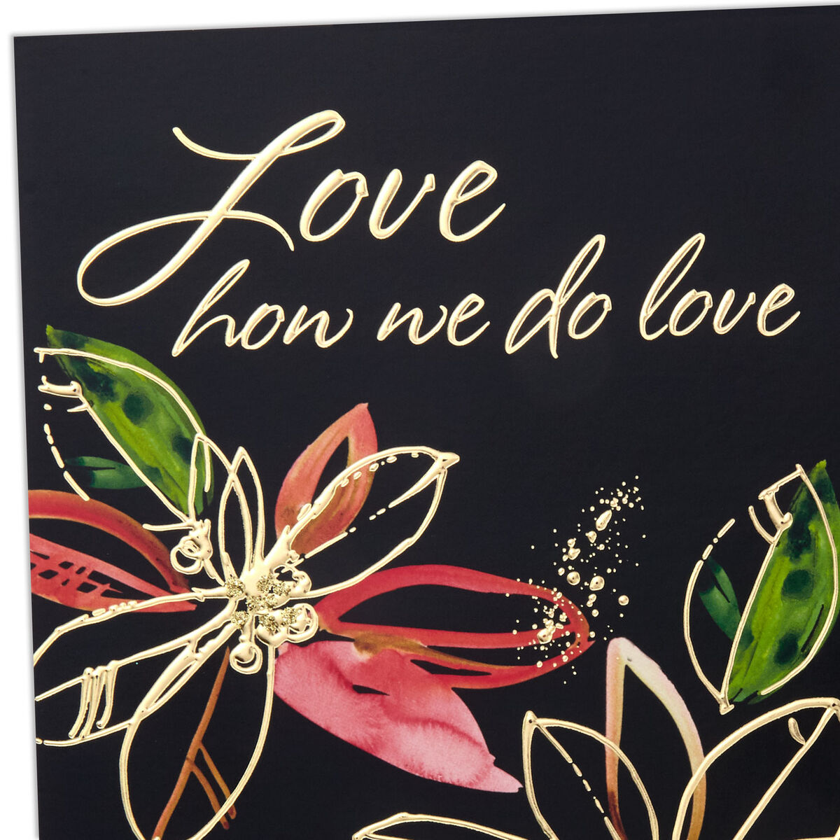 How We Do Love Romantic Christmas Card Greeting Cards Hallmark