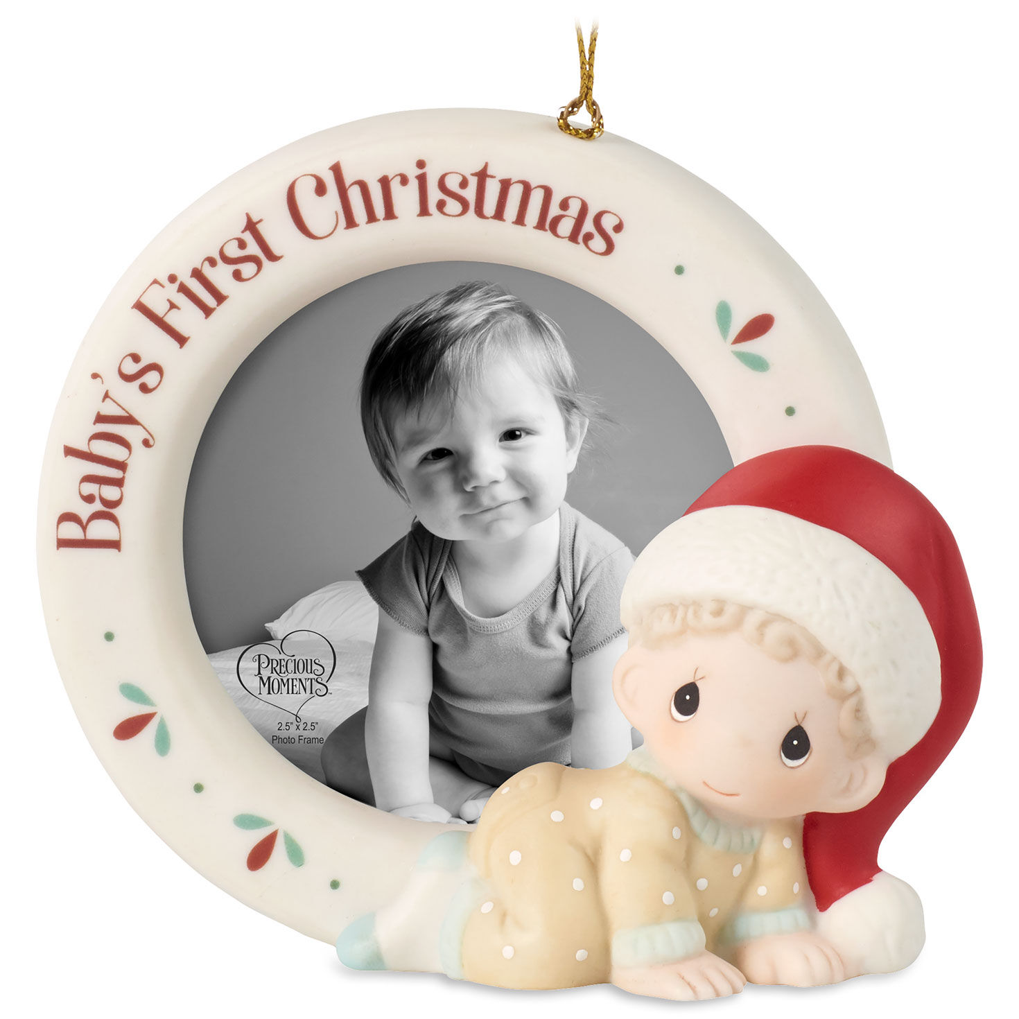 precious moments baby boy first christmas ornament