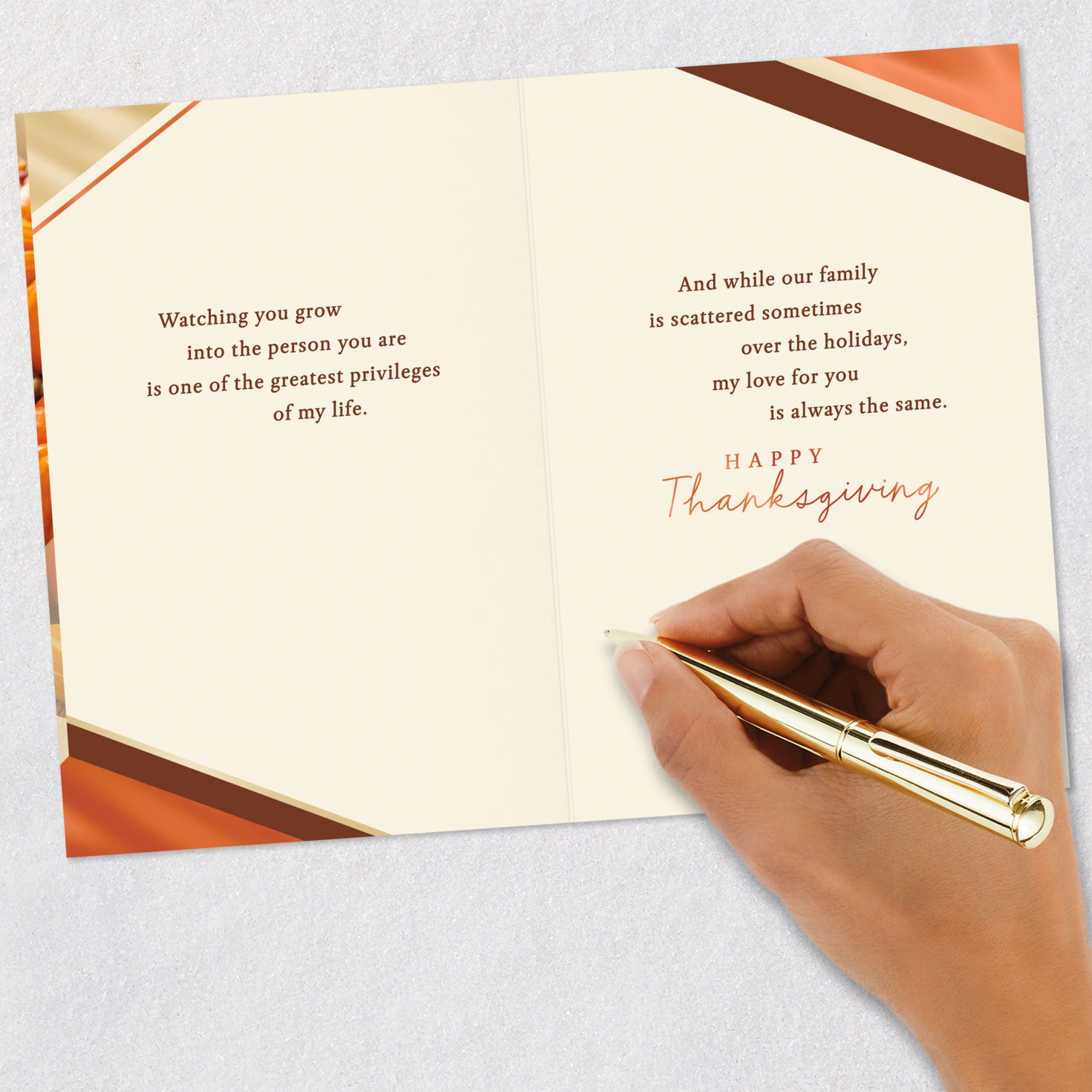 My Love for You Is Constant Thanksgiving Card for Son for only USD 3.99 | Hallmark