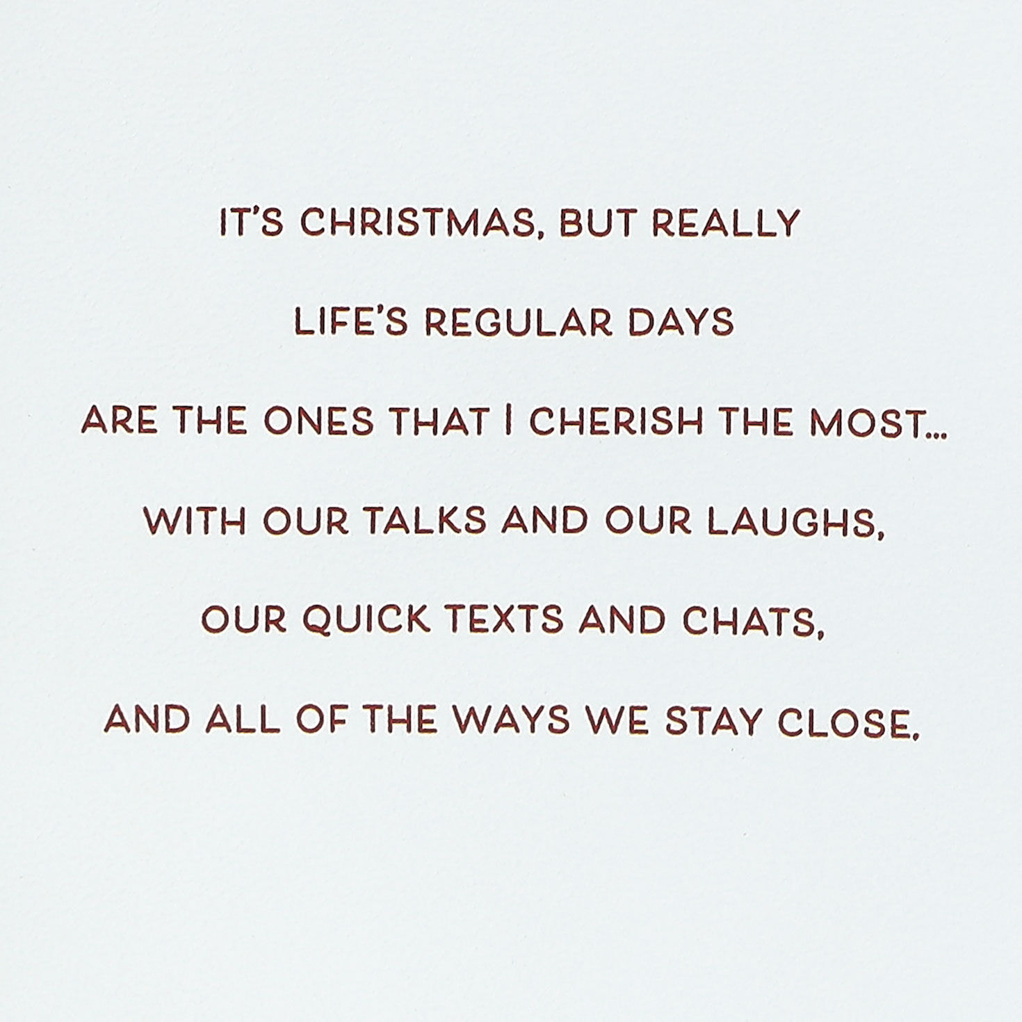 I Love How Close We Are Christmas Card for Daughter, , large image number 2