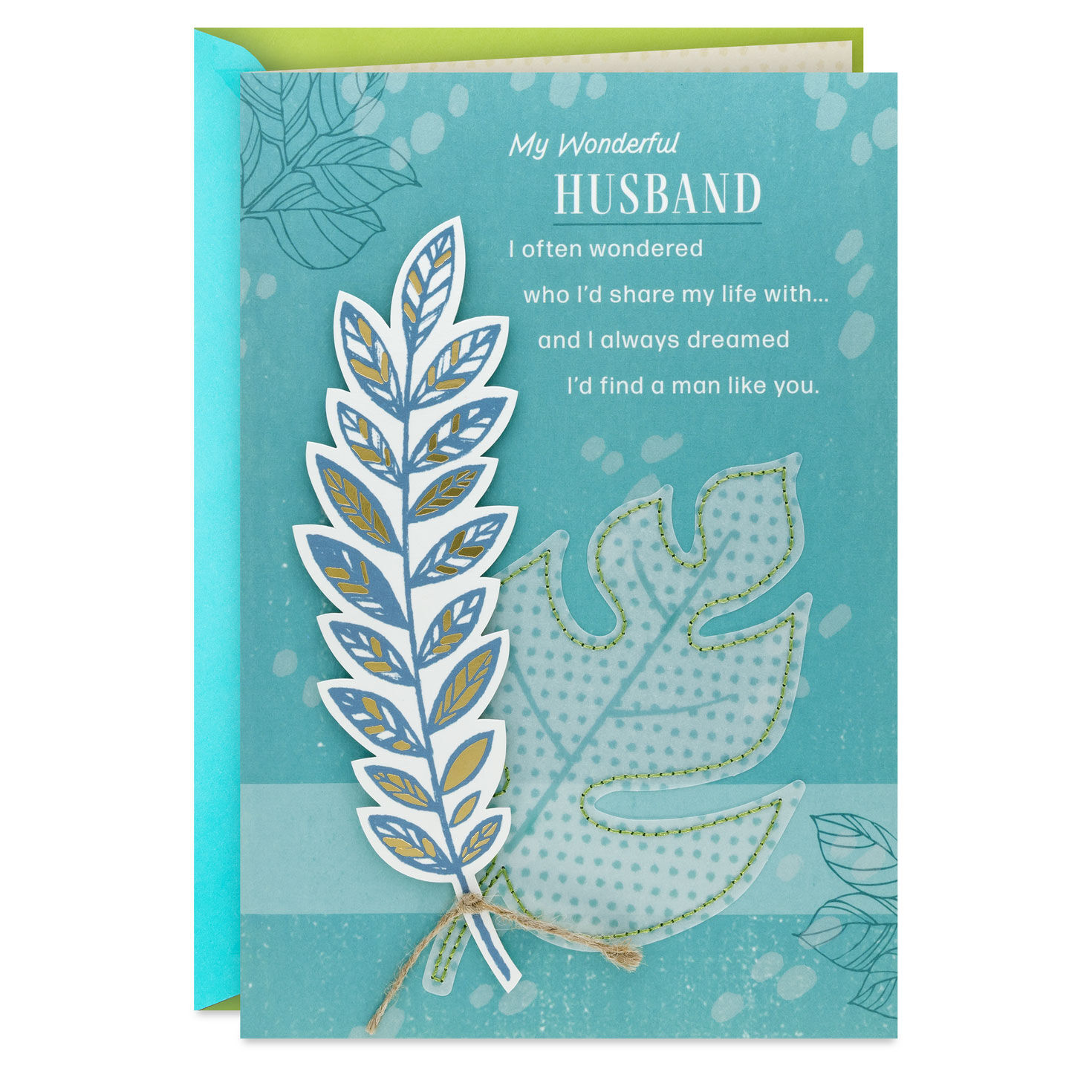 I'm Thankful to Walk Hand in Hand With You Father's Day Card for Husband