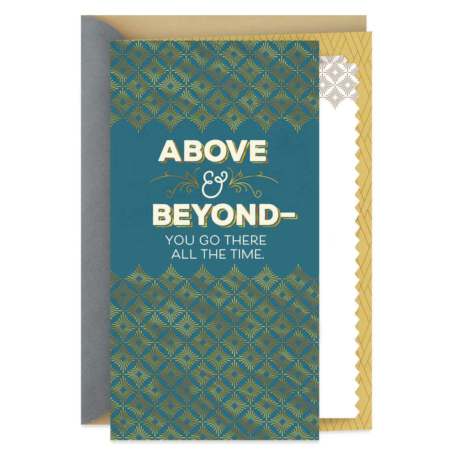 You Go Above and Beyond Thank-You Card for only USD 2.99 | Hallmark