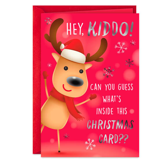 A Whole Lotta Love for You Christmas Card for Kid, , large image number 1