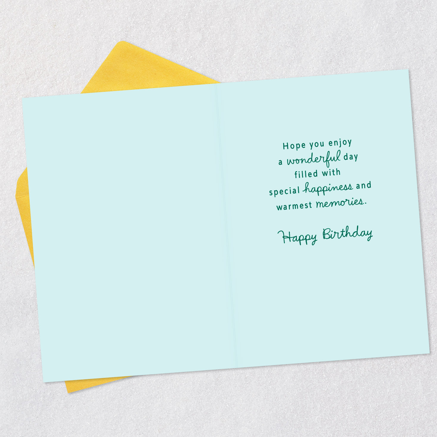 Wishes for Your Special Day Birthday Card, , large image number 3