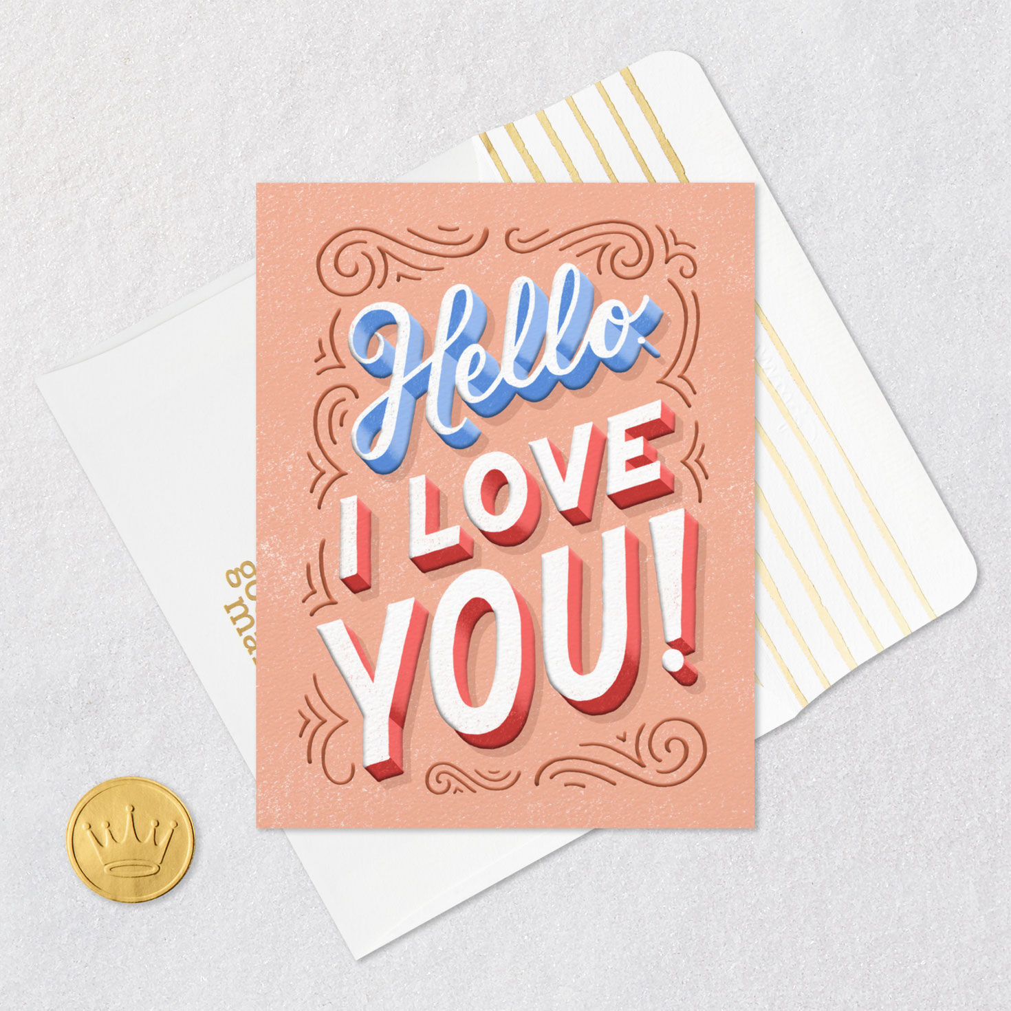 Hello Hi Again Love Card for only USD 3.99 | Hallmark