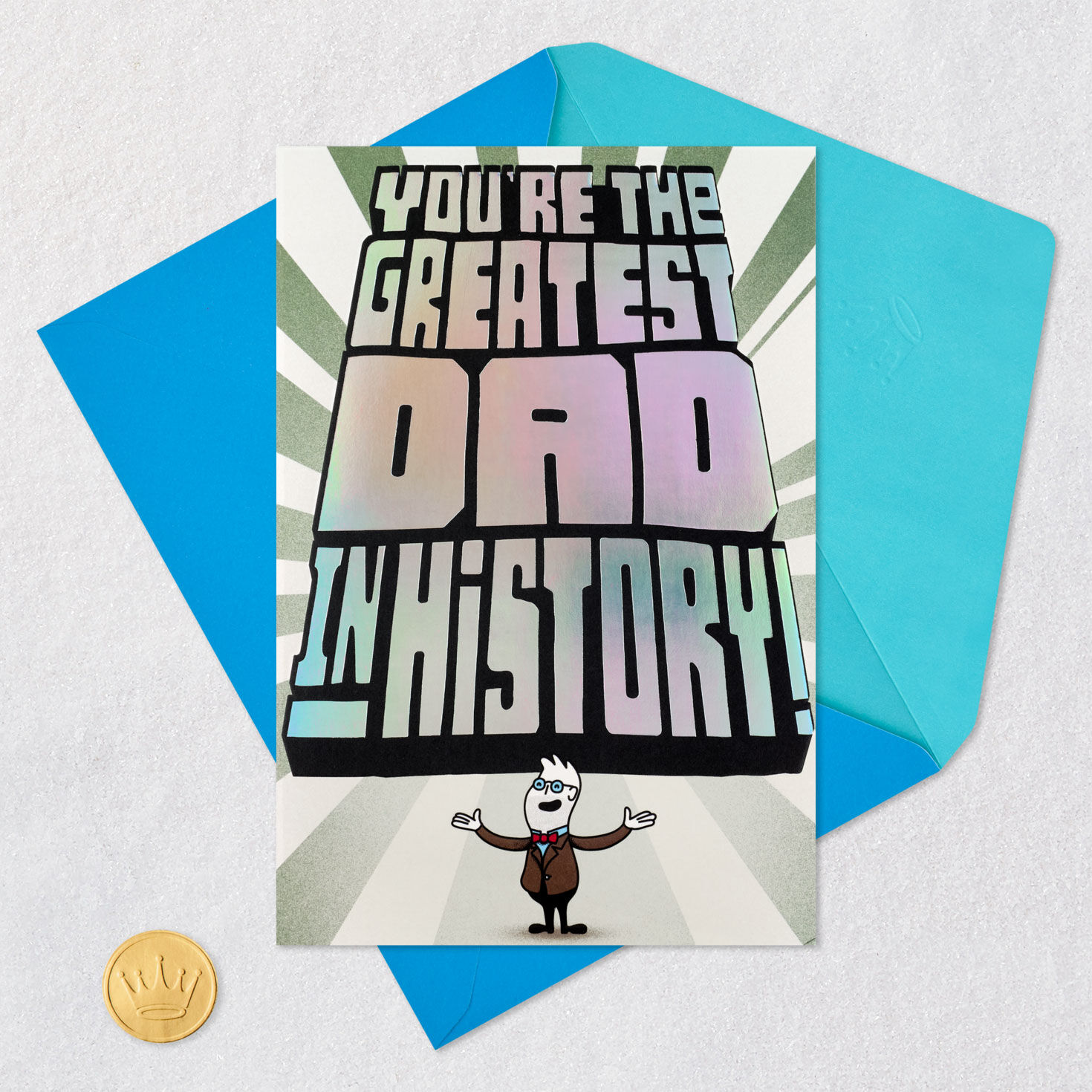 Greatest Dad in History—and Prehistory Funny Pop-Up Father's Day Card for only USD 8.59 | Hallmark