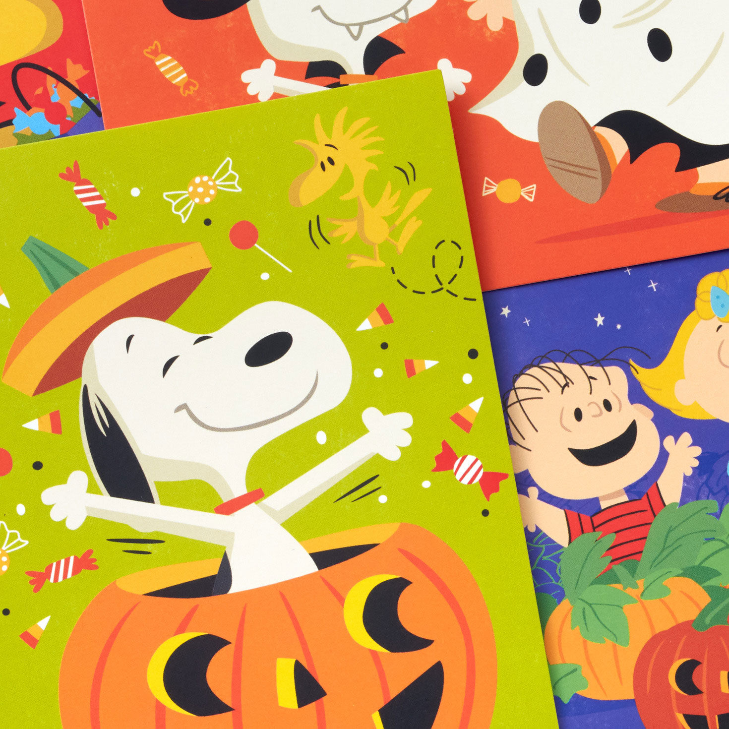 Peanuts&reg; Tricks and Treats Assorted Halloween Cards, Pack of 24, , large image number 5