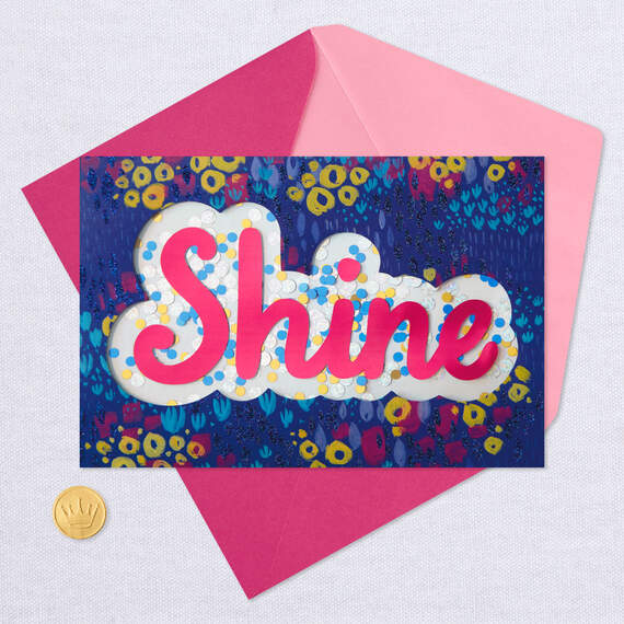Shine Confetti Birthday Card for Daughter, , large image number 5