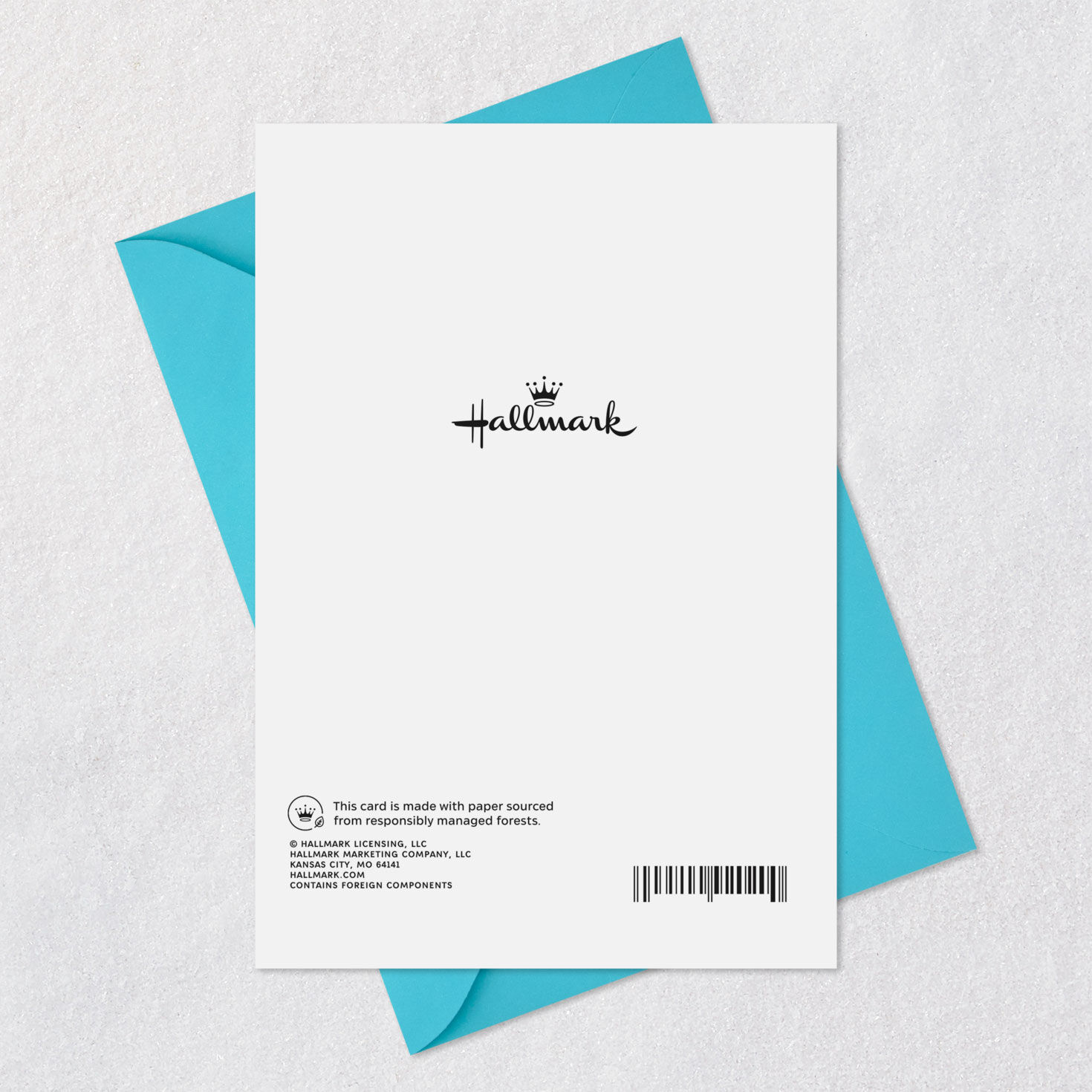 Paper Flower and Butterfly Wreath Mother's Day Card Card Back with Envelope image number 7