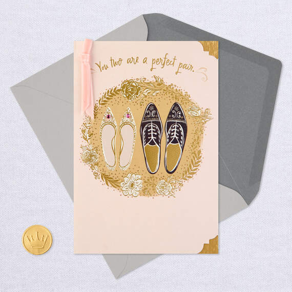 You Two Are a Perfect Pair Wedding Card, , large image number 5