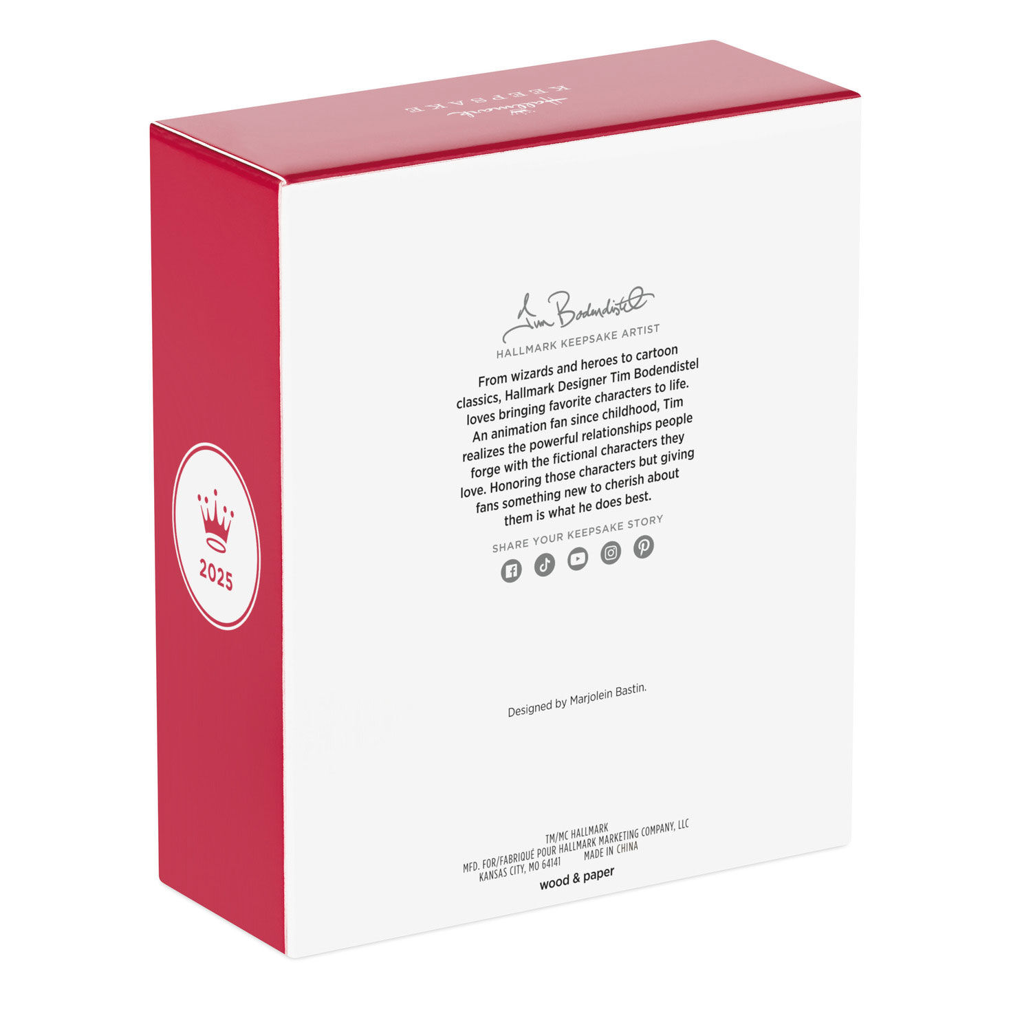 Joy Cardinals Keepsake Ornament package back image number 8