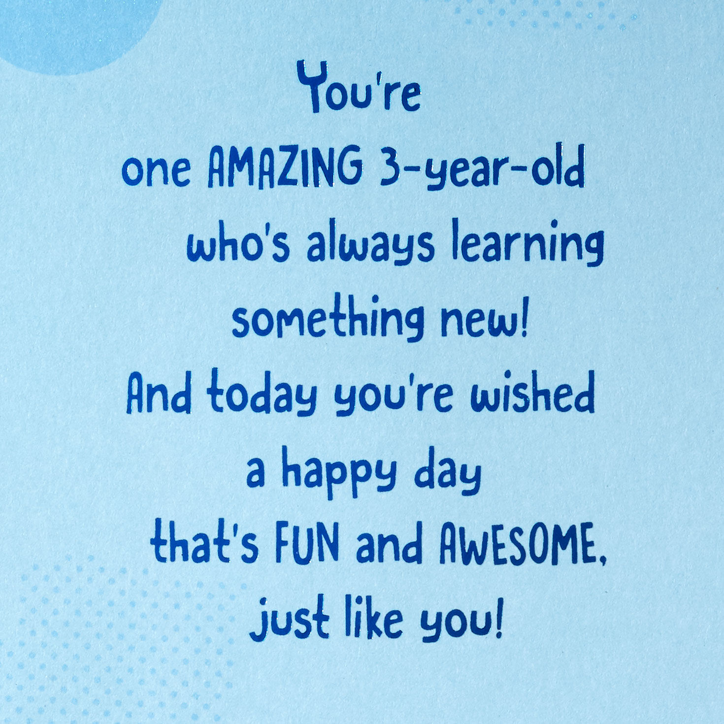 Disney Mickey Mouse and Pluto Third Birthday Card for Kid With Sticker, , large image number 2