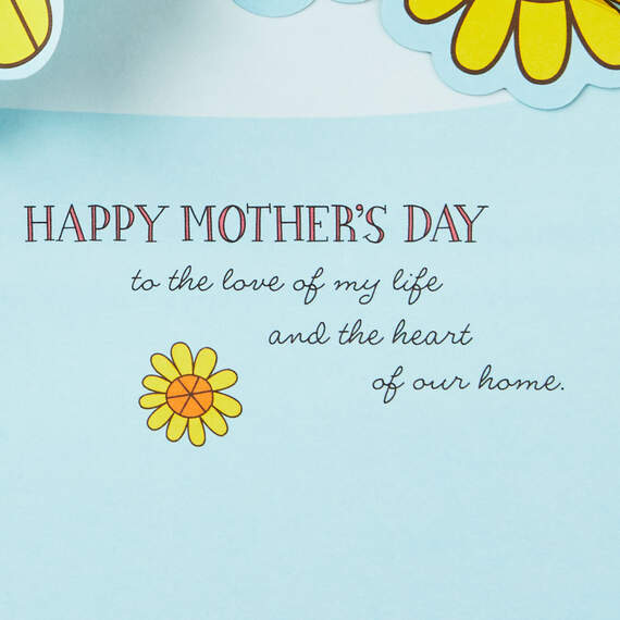 Love of My Life Musical Pop-Up Mother's Day Card for Wife, , large image number 2