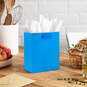 6.5" Royal Blue Small Gift Bag, Royal Blue, large image number 2