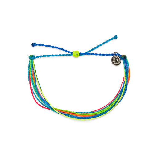Pura Vida Neon Multicolor Shoreline Original Bracelet, 