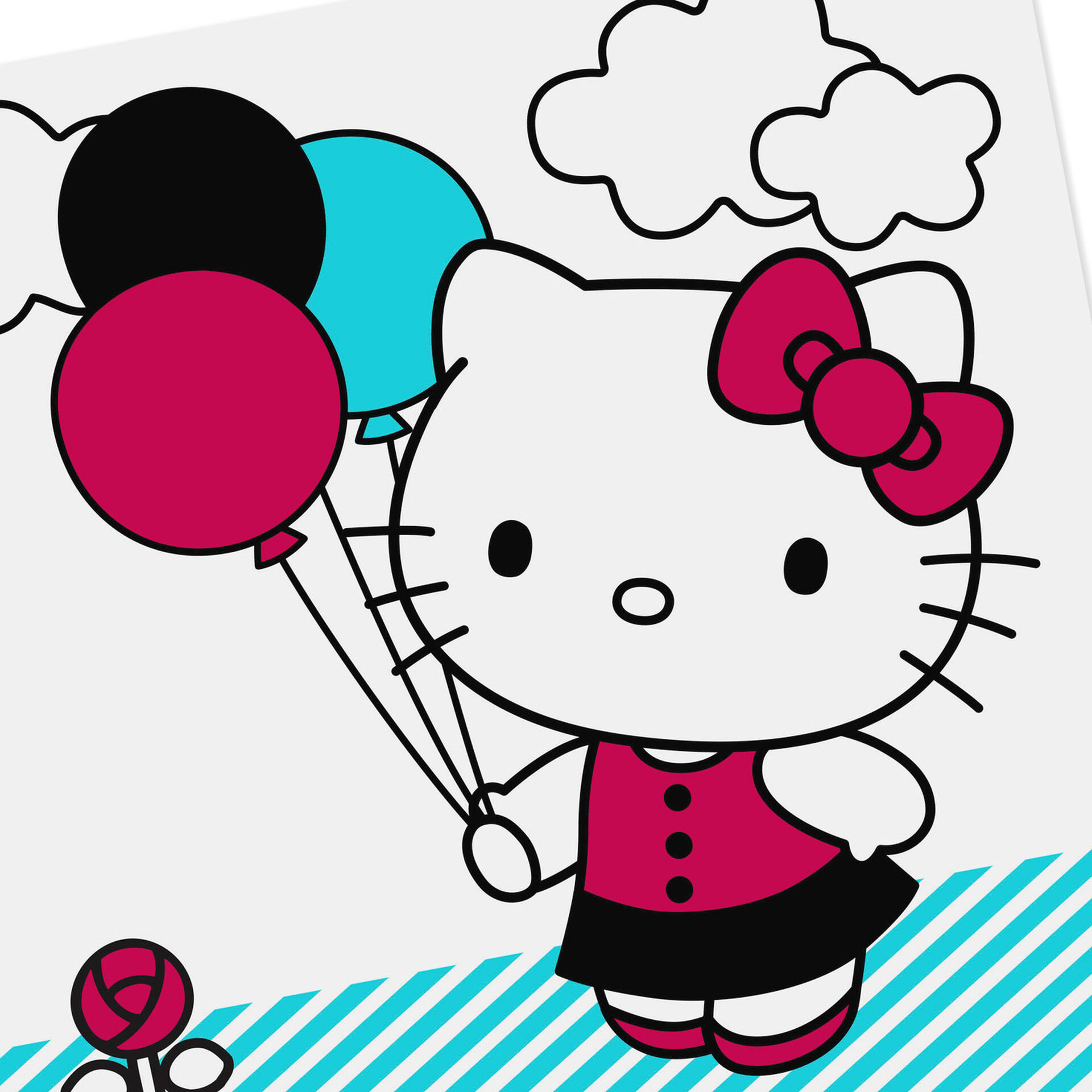 Hello Kitty® Large SpanishLanguage Birthday Card, 12" Greeting Cards