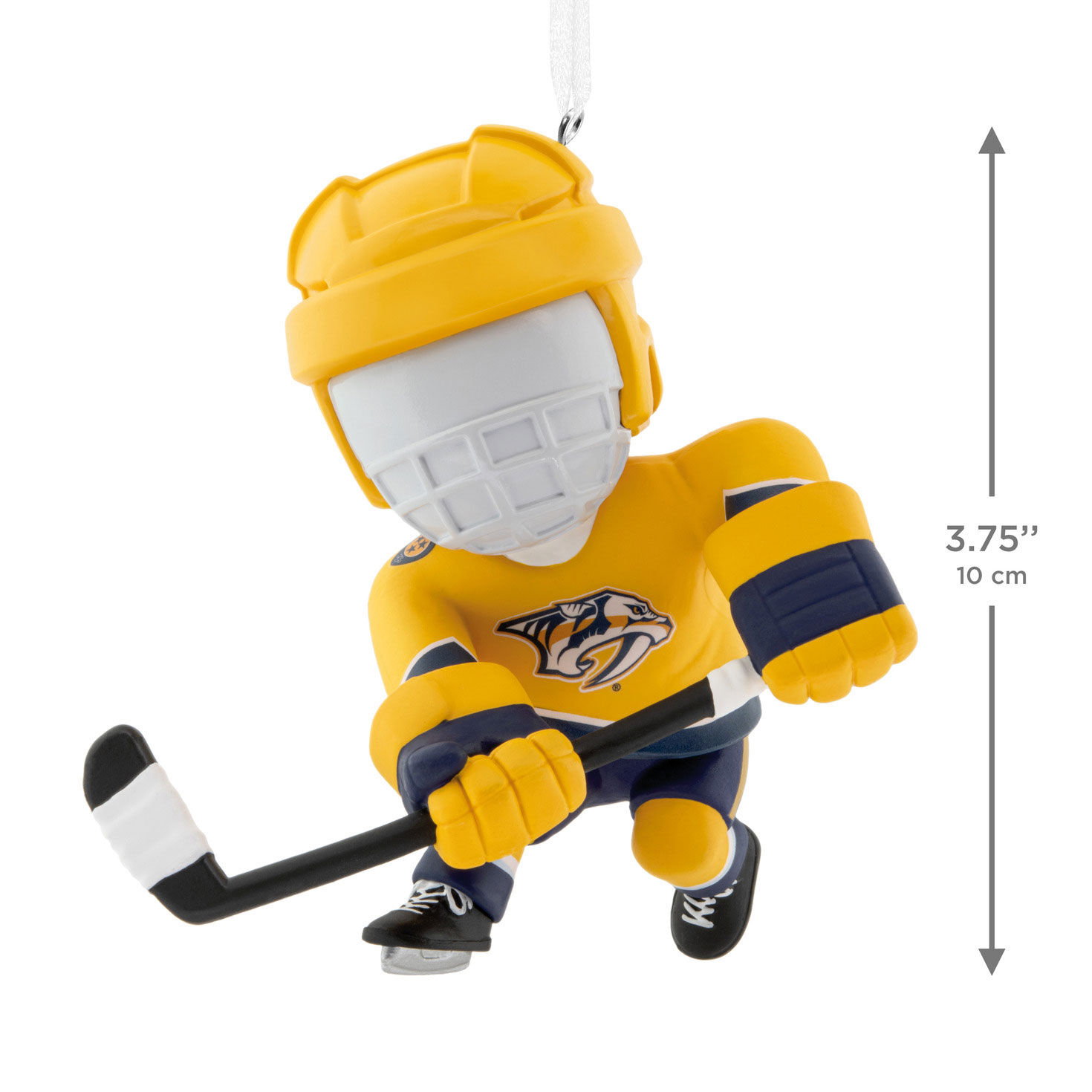 NHL Nashville Predators Player Christmas Ornament measurement image number 3