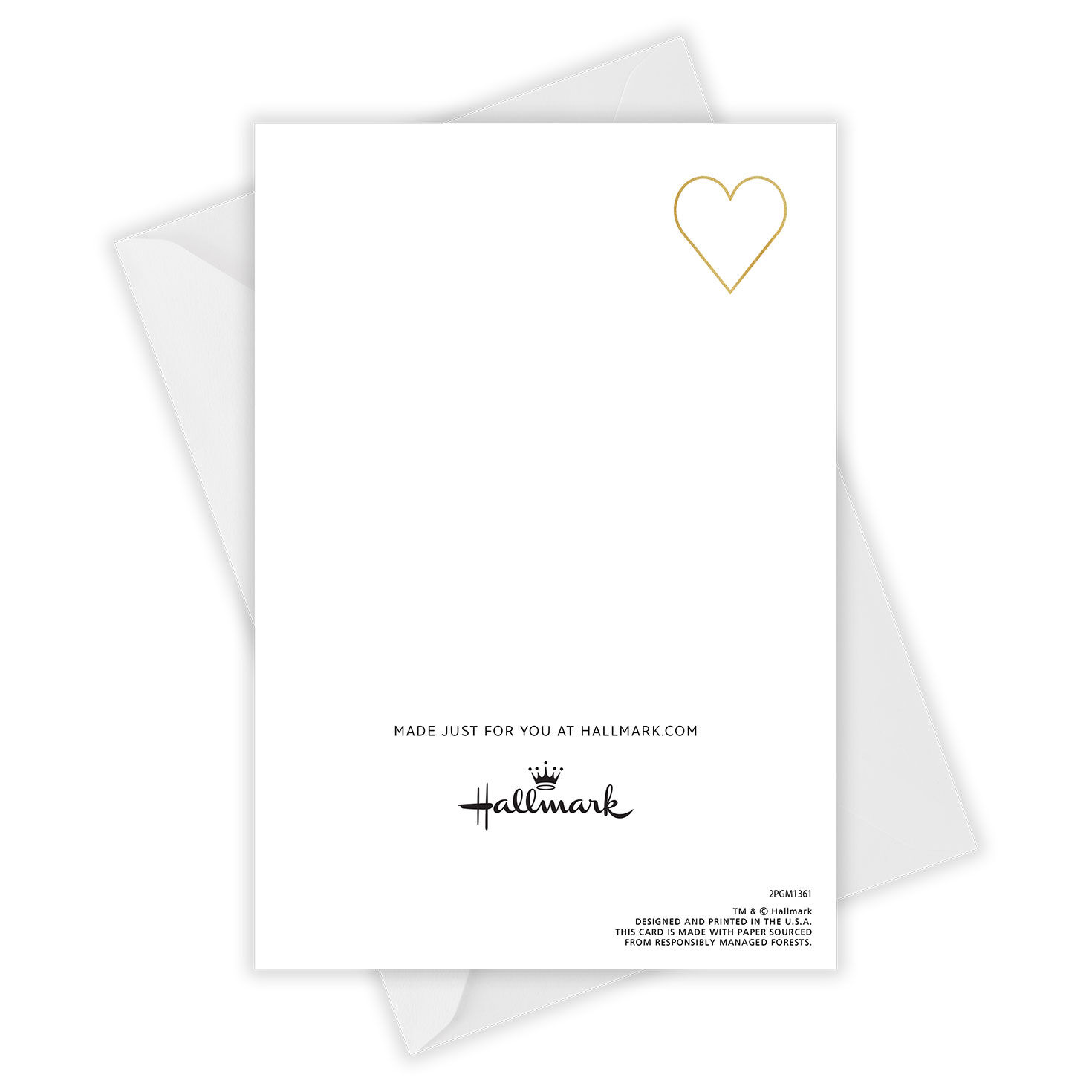 Personalized Elegant Love You Photo Card for only USD 4.99 | Hallmark