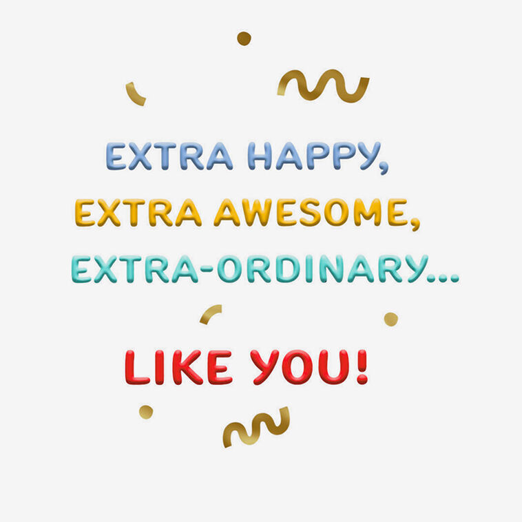 You're Extra Awesome Birthday Card