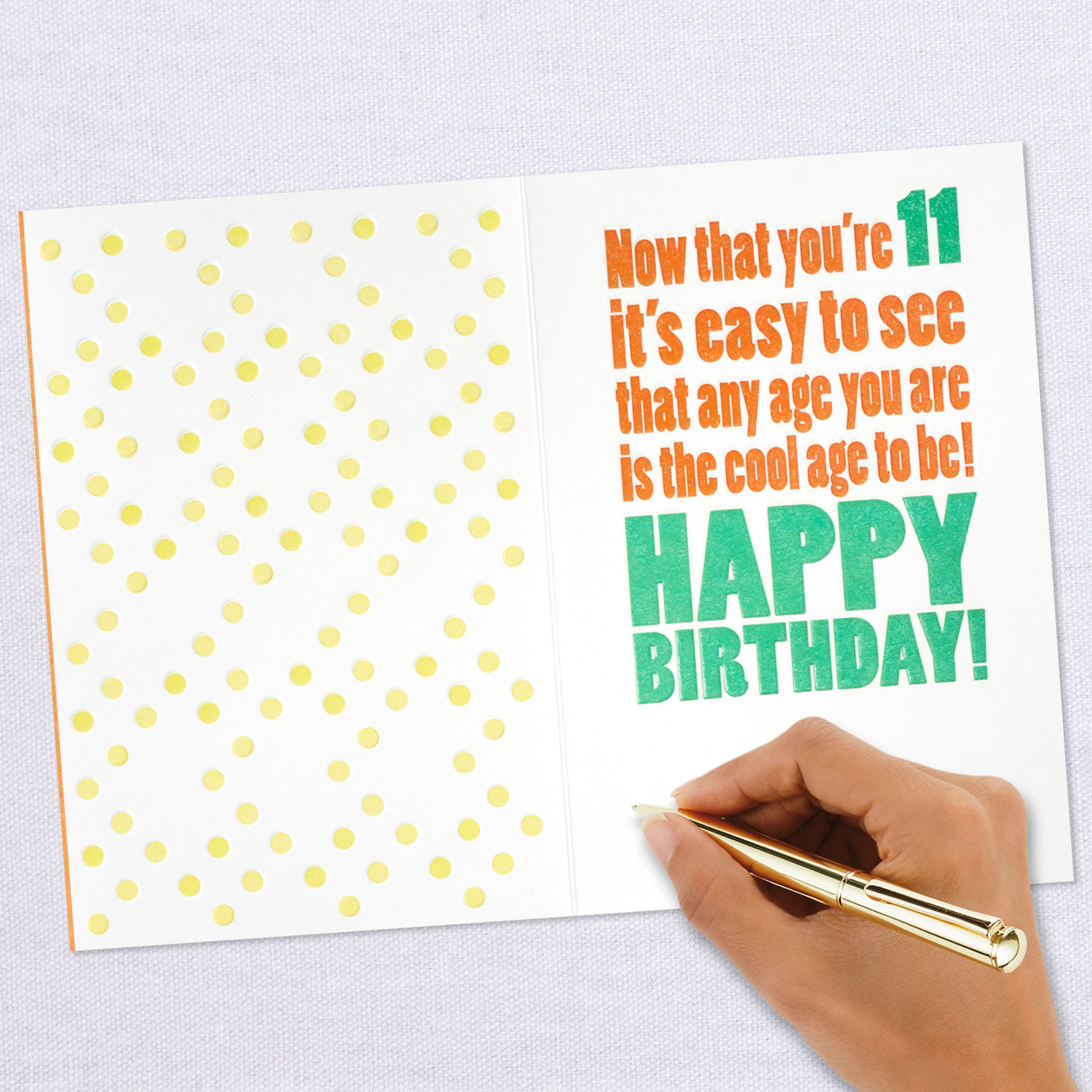 This is Huge 11th Birthday Card, , large image number 6