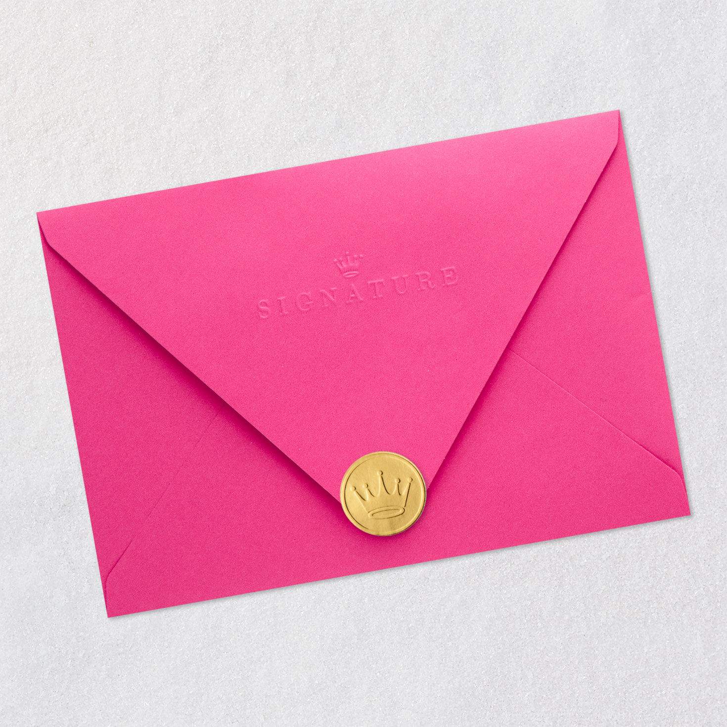 Quilled Floral Signature Mother's Day Card Envelope Back with Seal image number 7